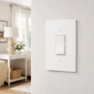 Oversize Electrical Wall Cover Plate Extra Large Jumbo GFCI Receptacle Outlet Rocker Decora Paddle Switch 1 Gang