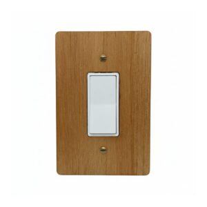 Oversize Electrical Decora Light Switch Wood Wall Plate