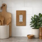 Oversize Electrical Decora Light Switch Wood Wall Plate