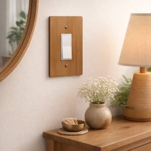 Oversize Electrical Wall Cover Plate Extra Large Jumbo GFCI Receptacle Outlet Rocker Decora Paddle Switch 1 Gang