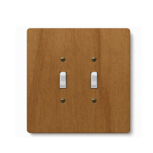 Decorative Hardwood Wall Plate