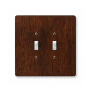 Decorative Hardwood Wall Plate
