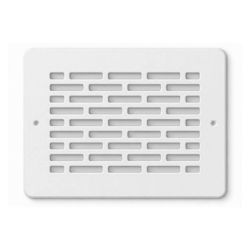 8x6 Air Vent Cover | White Decorative HVAC Register Grille 1 Air Vent Cover