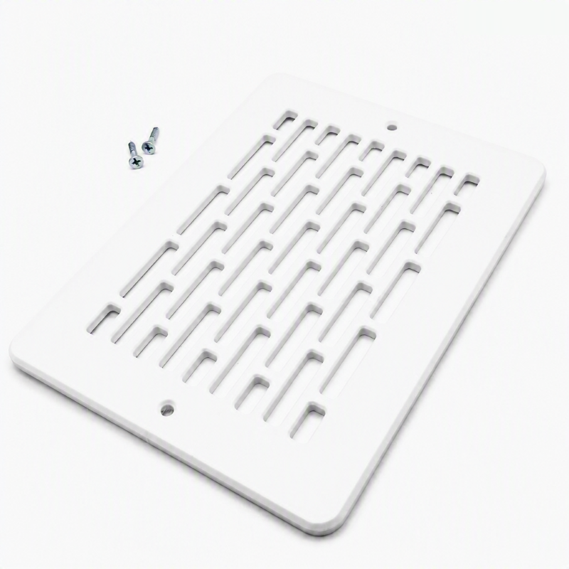 8x6 Air Vent Cover | White Decorative HVAC Register Grille 4 Decorative Air Vent Cover