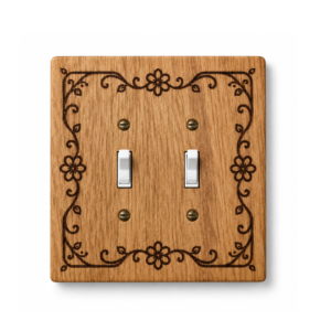 farmhouse wood wall plate